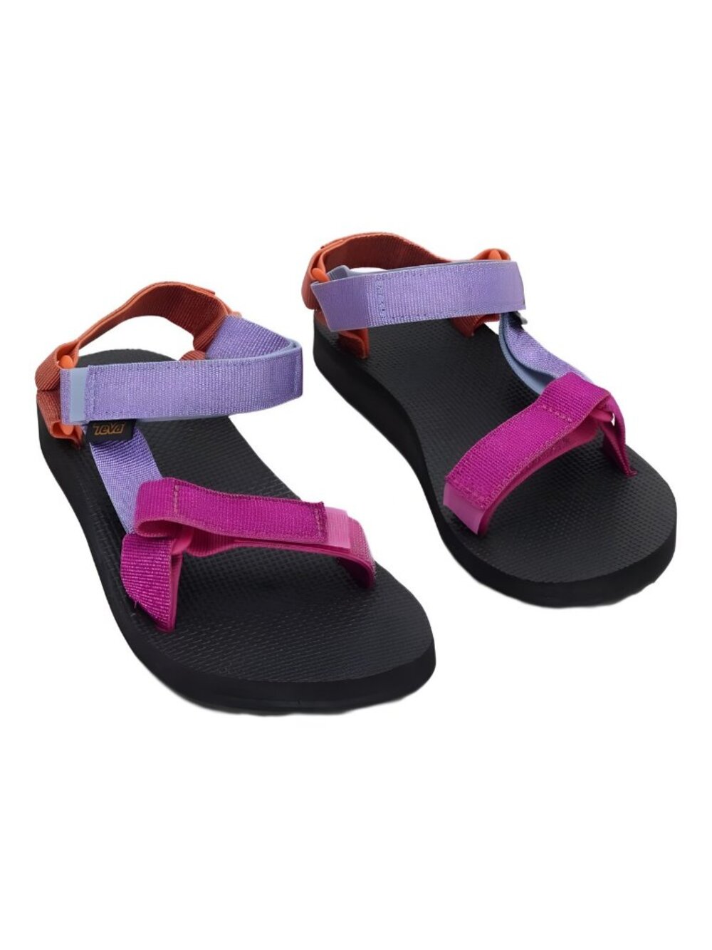 Teva Womens Original Universal Sandal Metallic Pink Multi Sz 7M EU 38